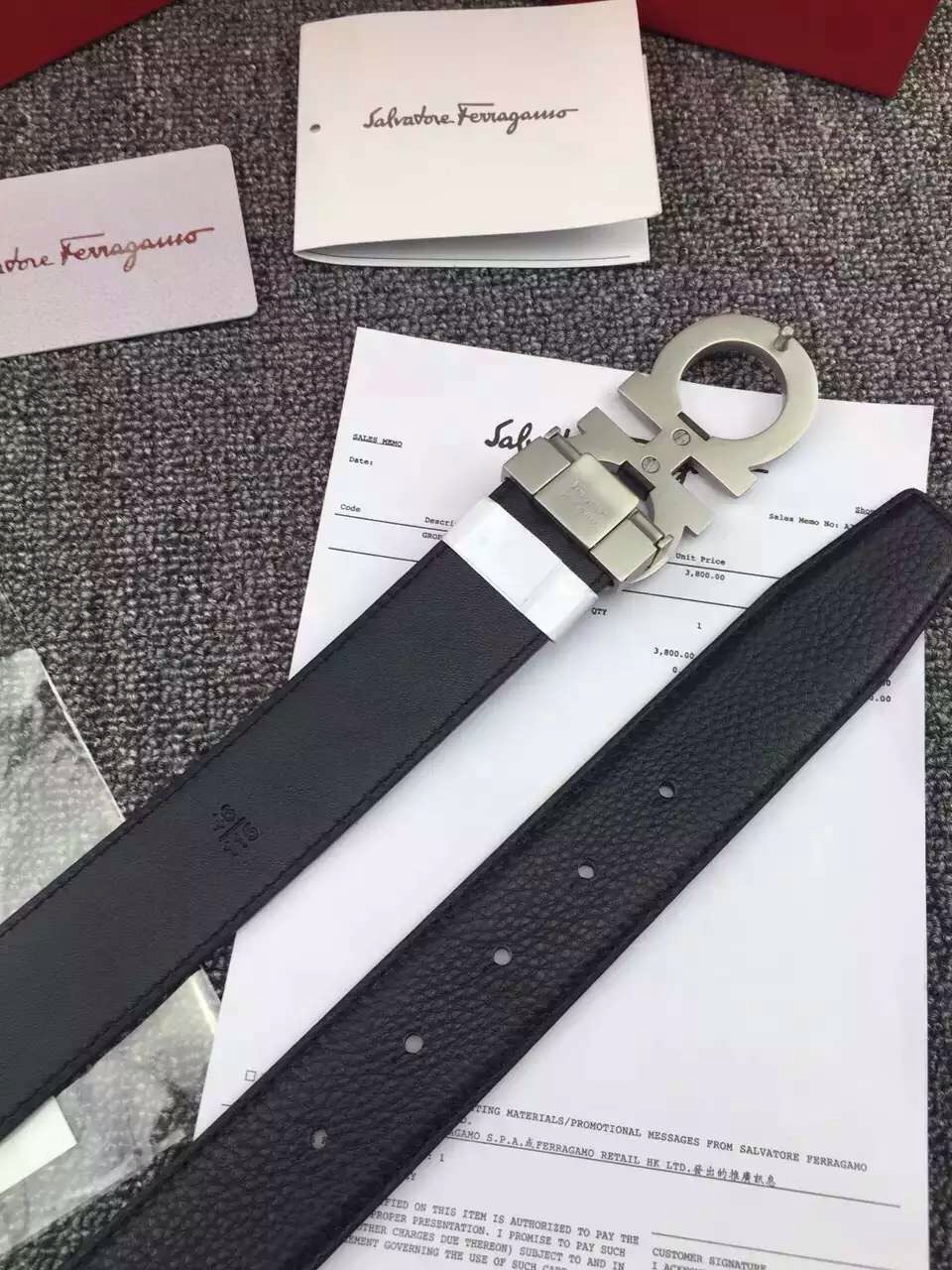 Super Perfect Quality Ferragamo Belts(100% Genuine Leather,steel Buckle)-217