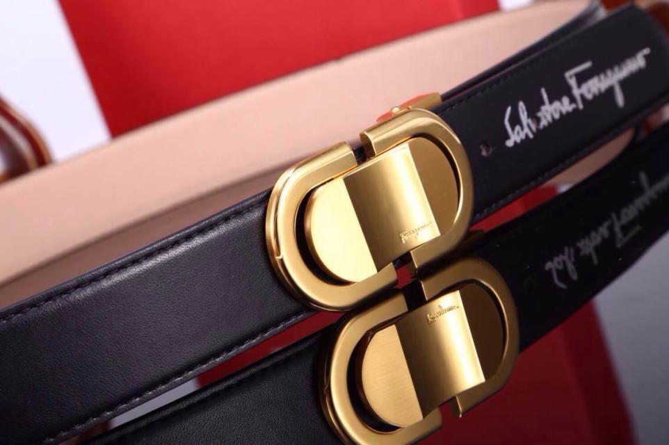 Super Perfect Quality Ferragamo Belts(100% Genuine Leather,steel Buckle)-265
