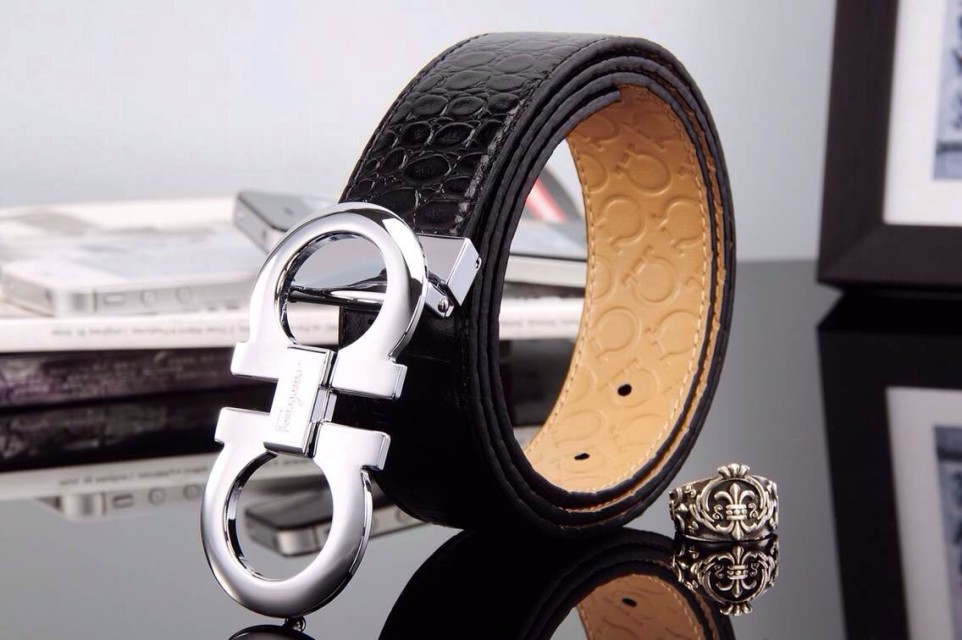 Super Perfect Quality Ferragamo Belts(100% Genuine Leather,steel Buckle)-277