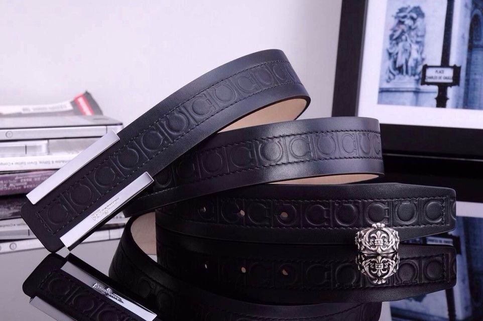 Super Perfect Quality Ferragamo Belts(100% Genuine Leather,steel Buckle)-322