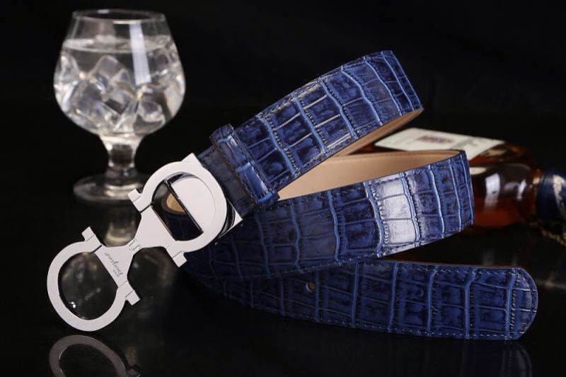 Super Perfect Quality Ferragamo Belts(100% Genuine Leather,steel Buckle)-351