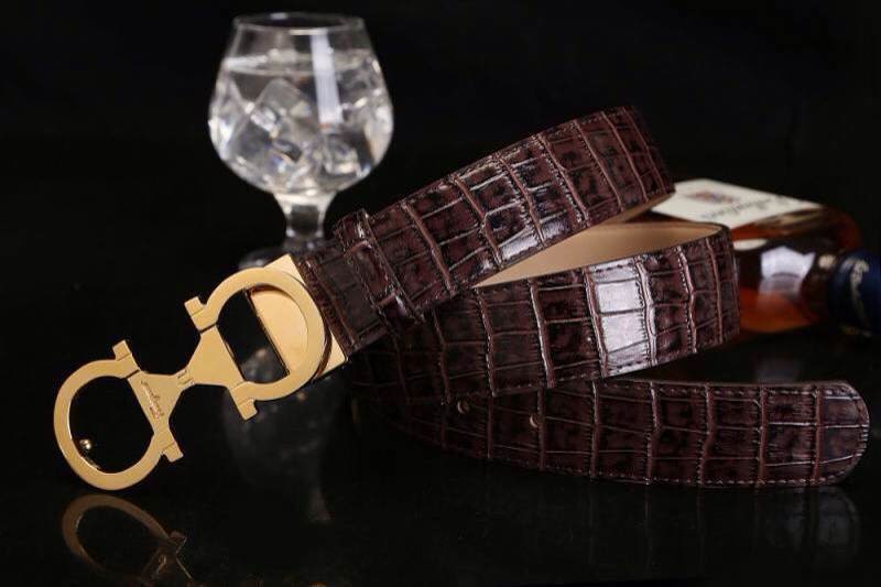 Super Perfect Quality Ferragamo Belts(100% Genuine Leather,steel Buckle)-360