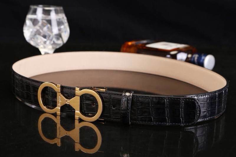 Super Perfect Quality Ferragamo Belts(100% Genuine Leather,steel Buckle)-366