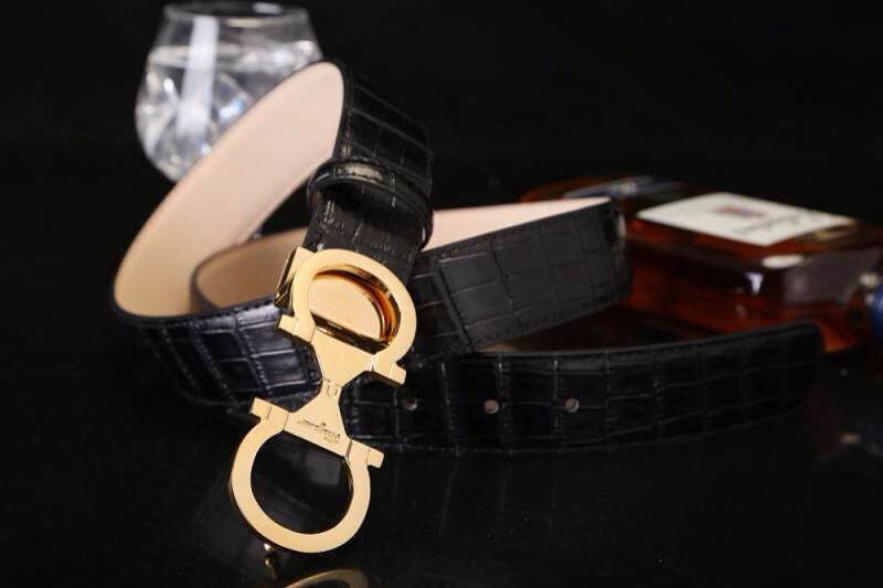 Super Perfect Quality Ferragamo Belts(100% Genuine Leather,steel Buckle)-367