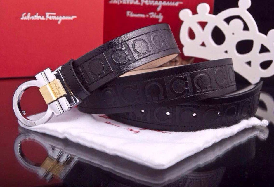 Super Perfect Quality Ferragamo Belts(100% Genuine Leather,steel Buckle)-408