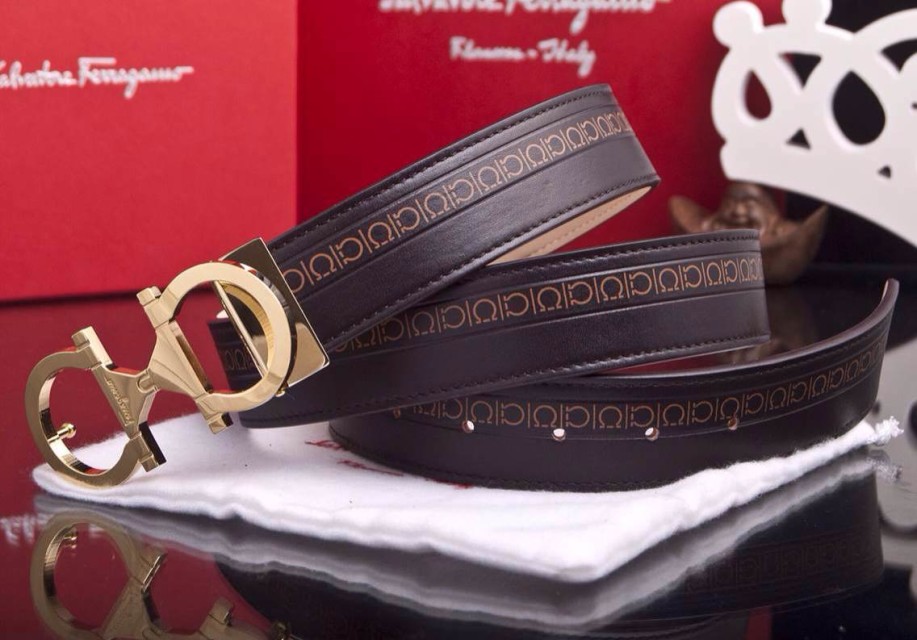 Super Perfect Quality Ferragamo Belts(100% Genuine Leather,steel Buckle)-421