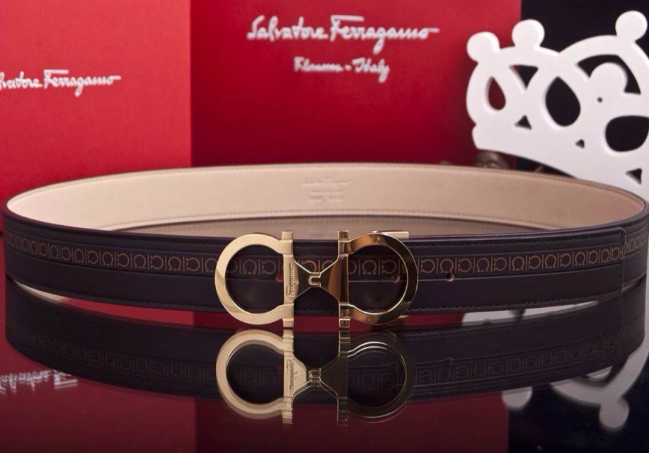 Super Perfect Quality Ferragamo Belts(100% Genuine Leather,steel Buckle)-422
