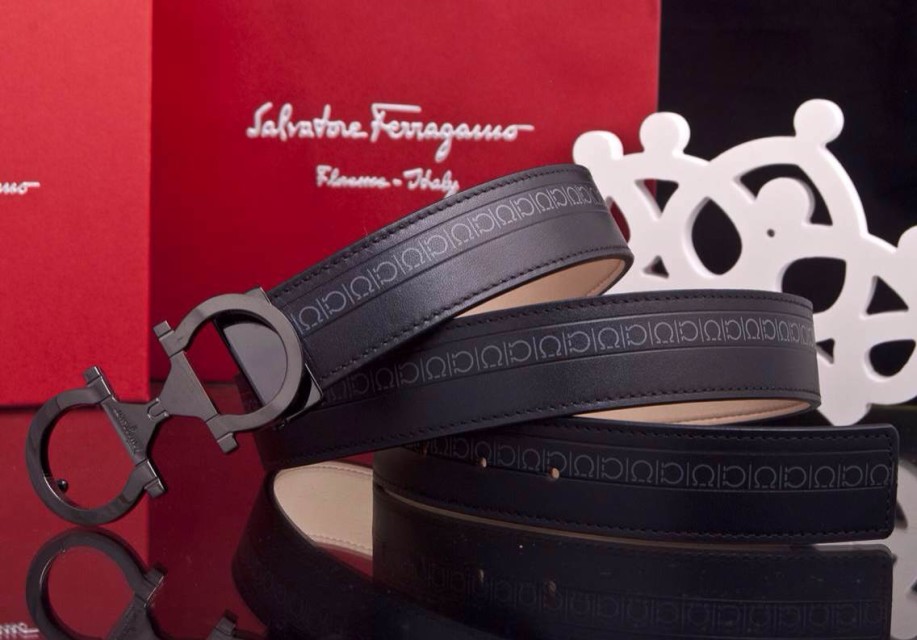 Super Perfect Quality Ferragamo Belts(100% Genuine Leather,steel Buckle)-425