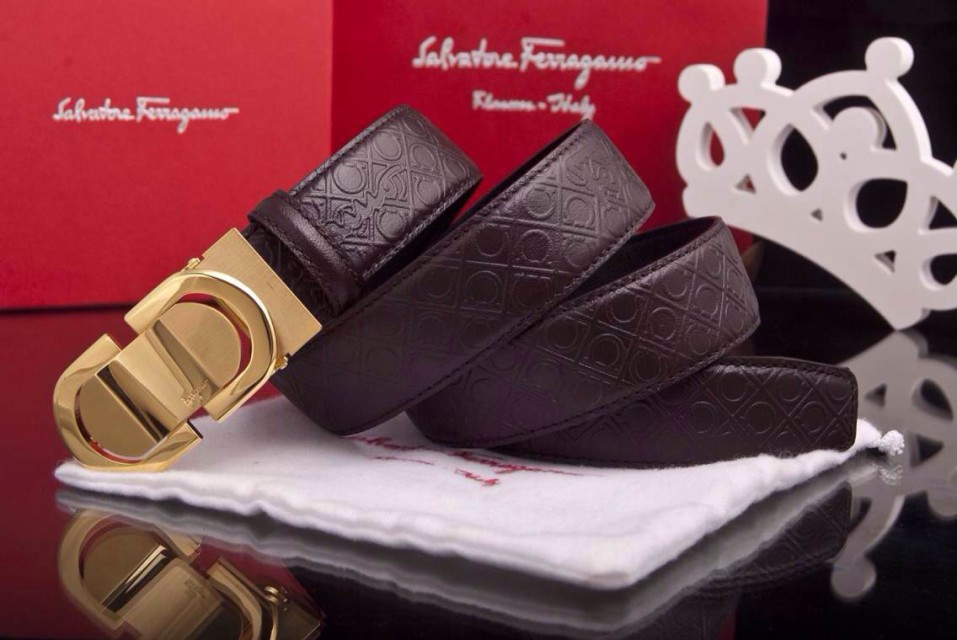 Super Perfect Quality Ferragamo Belts(100% Genuine Leather,steel Buckle)-451