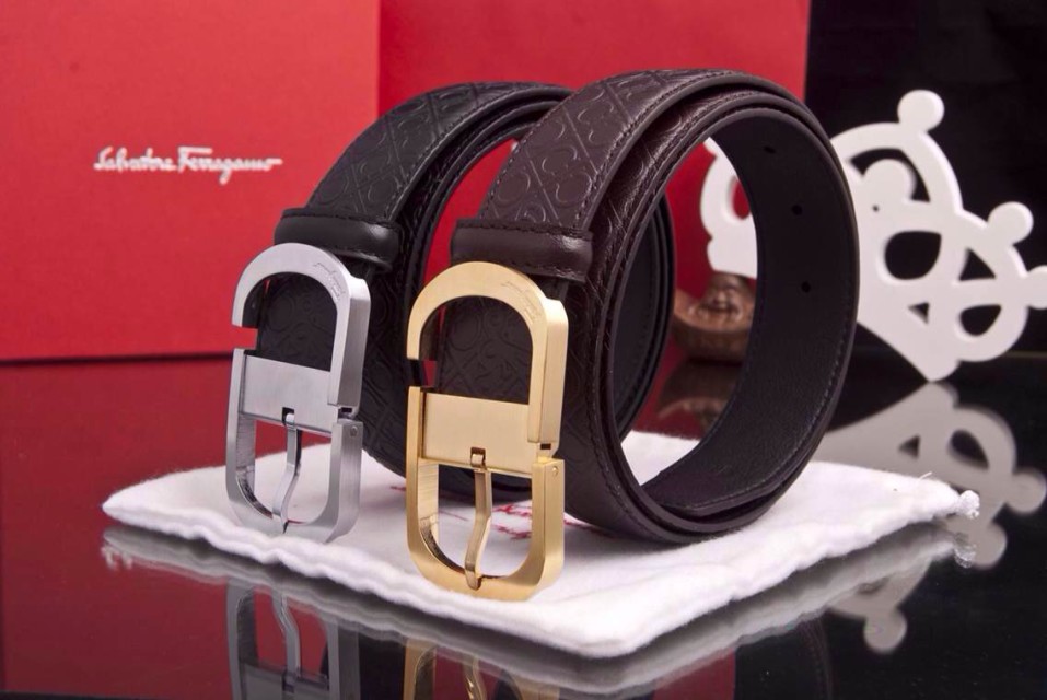 Super Perfect Quality Ferragamo Belts(100% Genuine Leather,steel Buckle)-453