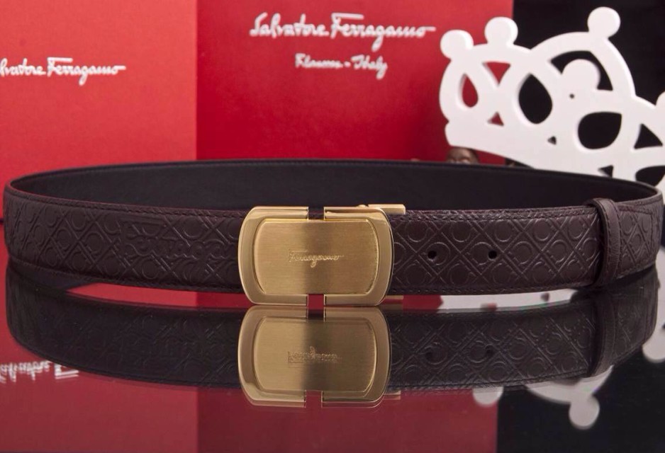 Super Perfect Quality Ferragamo Belts(100% Genuine Leather,steel Buckle)-472