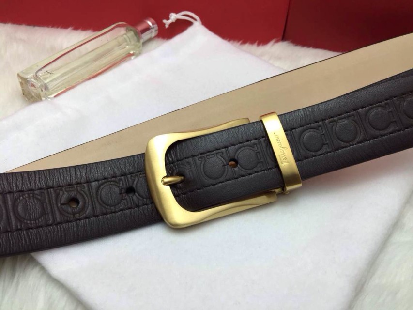 Super Perfect Quality Ferragamo Belts(100% Genuine Leather,steel Buckle)-478