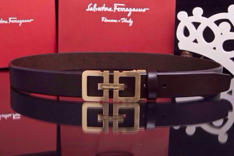 Super Perfect Quality Ferragamo Belts(100% Genuine Leather,steel Buckle)-484