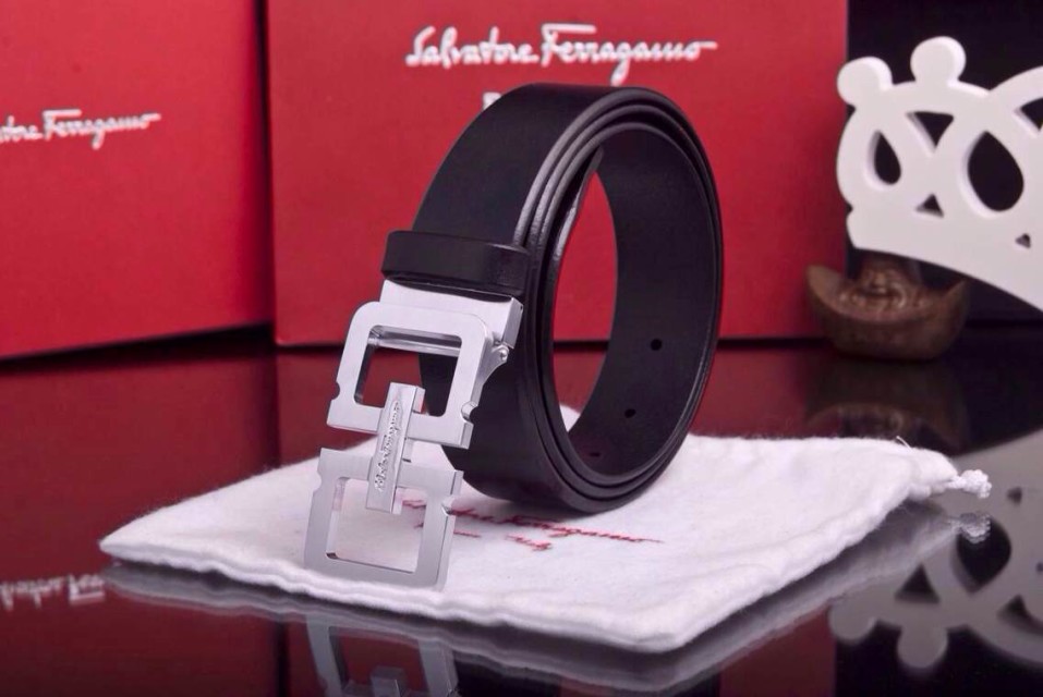 Super Perfect Quality Ferragamo Belts(100% Genuine Leather,steel Buckle)-487