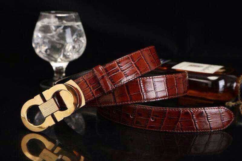 Super Perfect Quality Ferragamo Belts(100% Genuine Leather,steel Buckle)-508