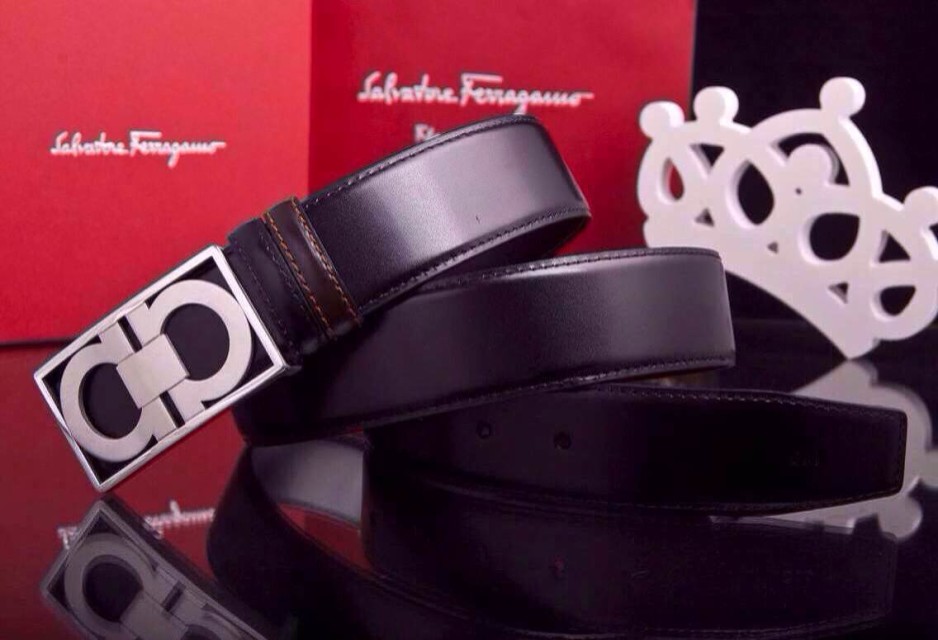 Super Perfect Quality Ferragamo Belts(100% Genuine Leather,steel Buckle)-525