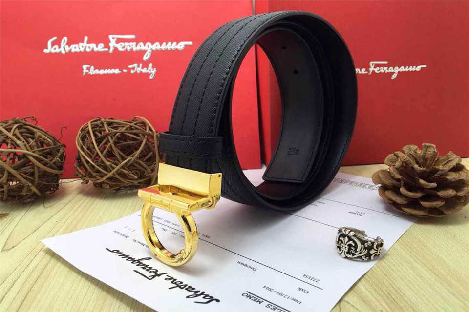 Super Perfect Quality Ferragamo Belts(100% Genuine Leather,steel Buckle)-530