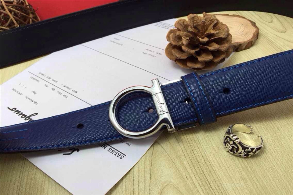 Super Perfect Quality Ferragamo Belts(100% Genuine Leather,steel Buckle)-535