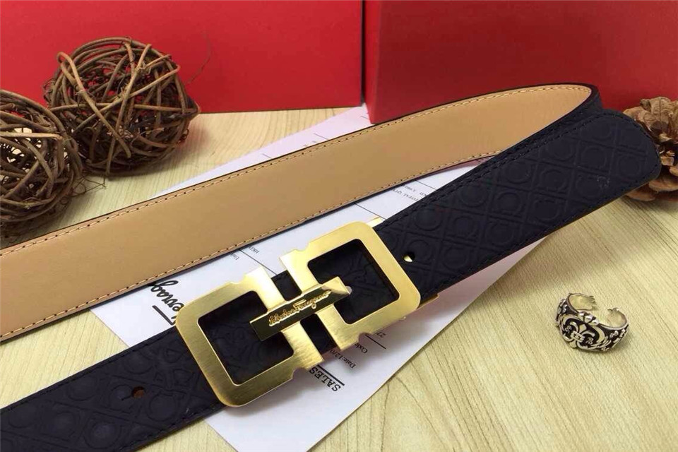 Super Perfect Quality Ferragamo Belts(100% Genuine Leather,steel Buckle)-537