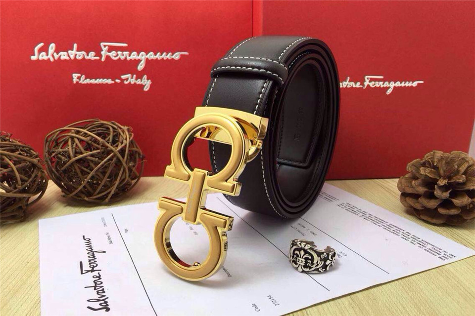 Super Perfect Quality Ferragamo Belts(100% Genuine Leather,steel Buckle)-564