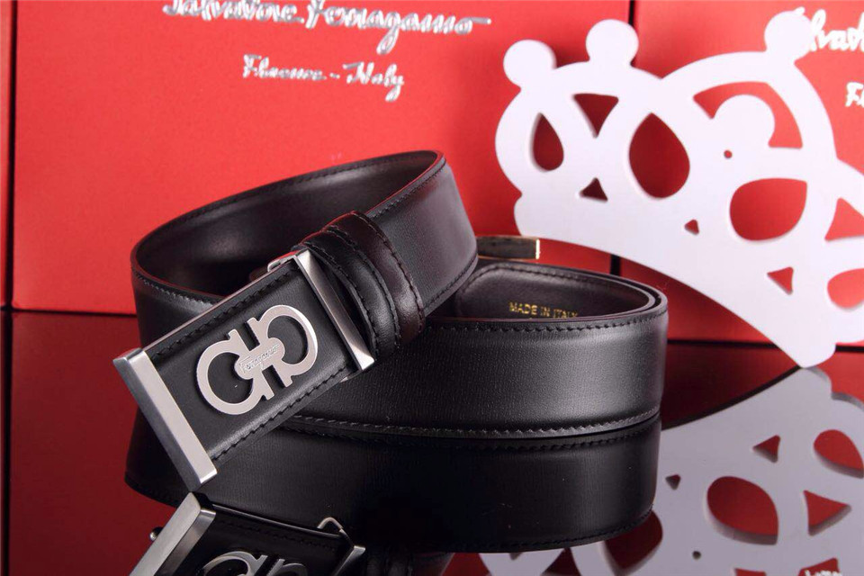 Super Perfect Quality Ferragamo Belts(100% Genuine Leather,steel Buckle)-575