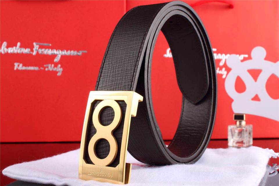 Super Perfect Quality Ferragamo Belts(100% Genuine Leather,steel Buckle)-581