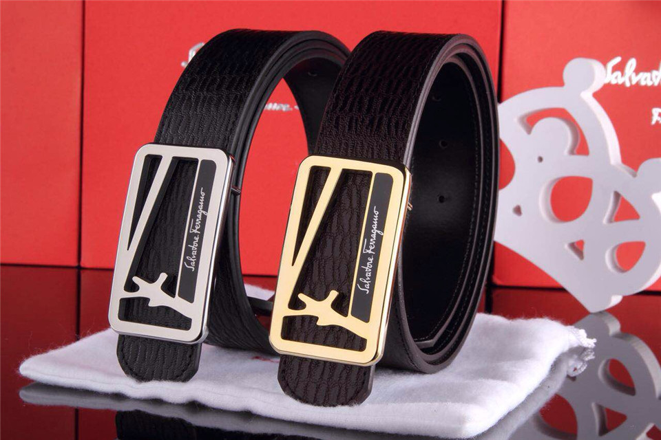Super Perfect Quality Ferragamo Belts(100% Genuine Leather,steel Buckle)-585