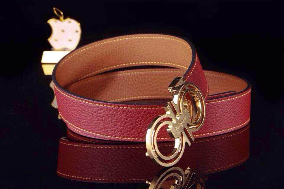 Super Perfect Quality Ferragamo Belts(100% Genuine Leather,steel Buckle)-612