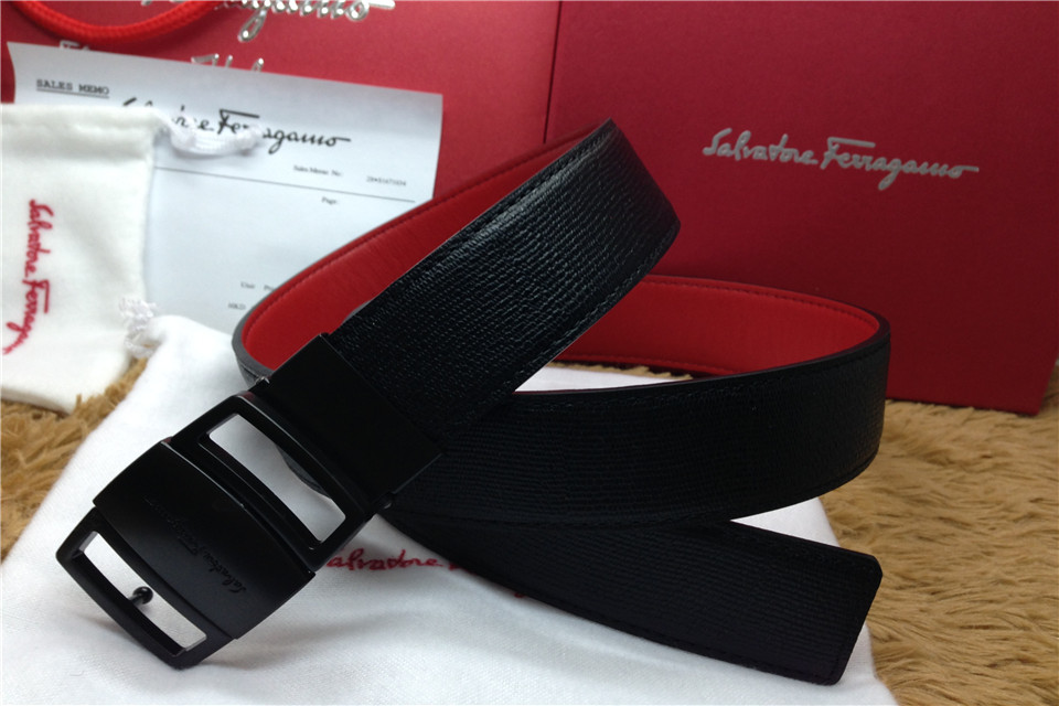 Super Perfect Quality Ferragamo Belts(100% Genuine Leather,steel Buckle)-697