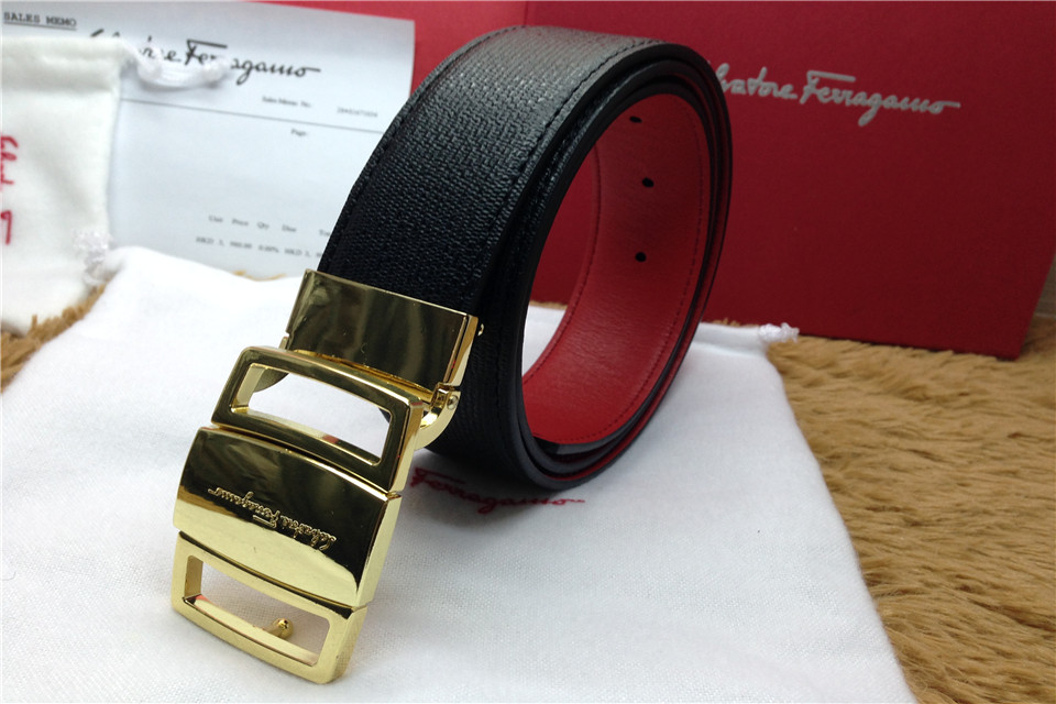 Super Perfect Quality Ferragamo Belts(100% Genuine Leather,steel Buckle)-700