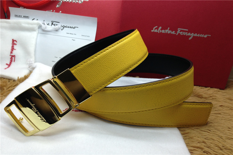 Super Perfect Quality Ferragamo Belts(100% Genuine Leather,steel Buckle)-707