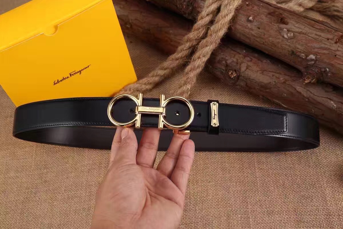 Super Perfect Quality Ferragamo Belts(100% Genuine Leather,steel Buckle)-766