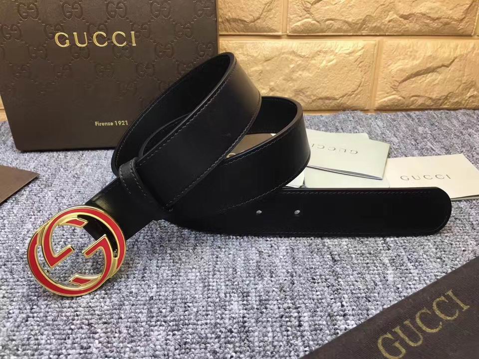 Super Perfect Quality G Belts(100% Genuine Leather,steel Buckle)-558