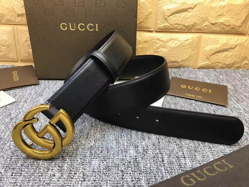 Super Perfect Quality G Belts(100% Genuine Leather,steel Buckle)-594