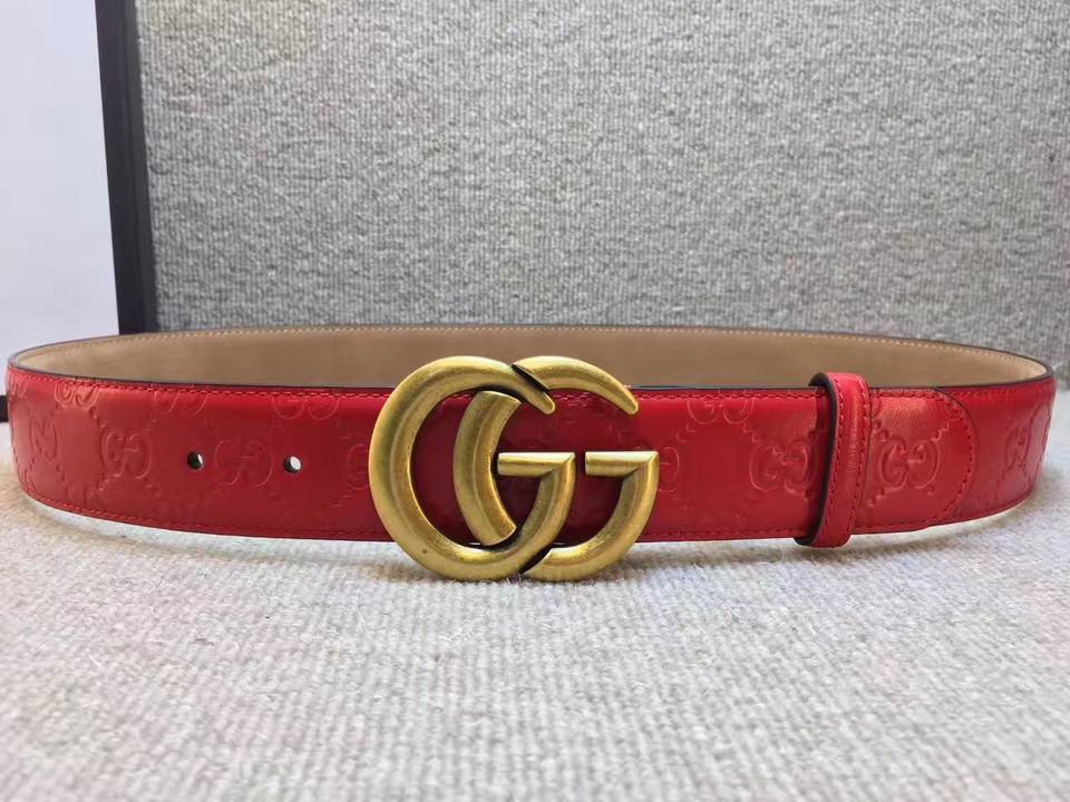 Super Perfect Quality G Belts(100% Genuine Leather,steel Buckle)-664