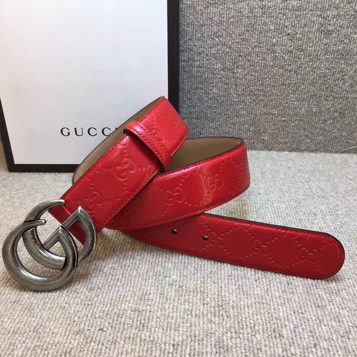 Super Perfect Quality G Belts(100% Genuine Leather,steel Buckle)-666
