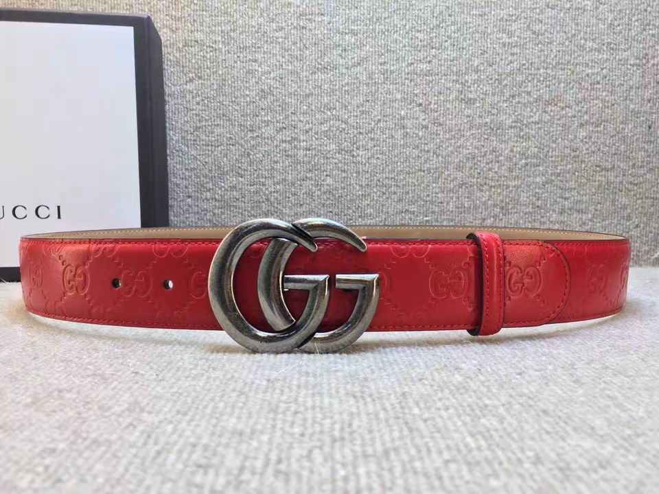 Super Perfect Quality G Belts(100% Genuine Leather,steel Buckle)-670