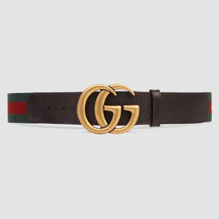 Super Perfect Quality G Belts(100% Genuine Leather,steel Buckle)-722