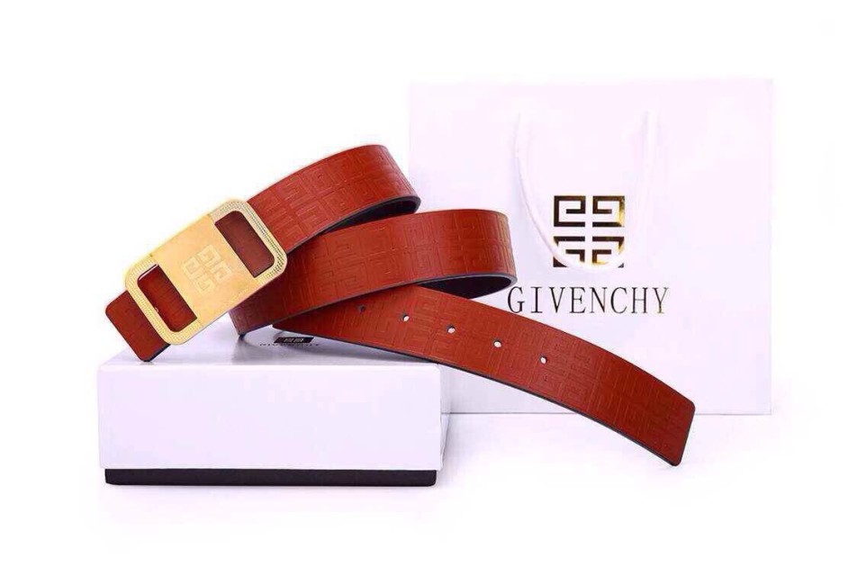 Super Perfect Quality Givenchy Belts(100% Genuine Leather,Reversible Steel Buckle)-010
