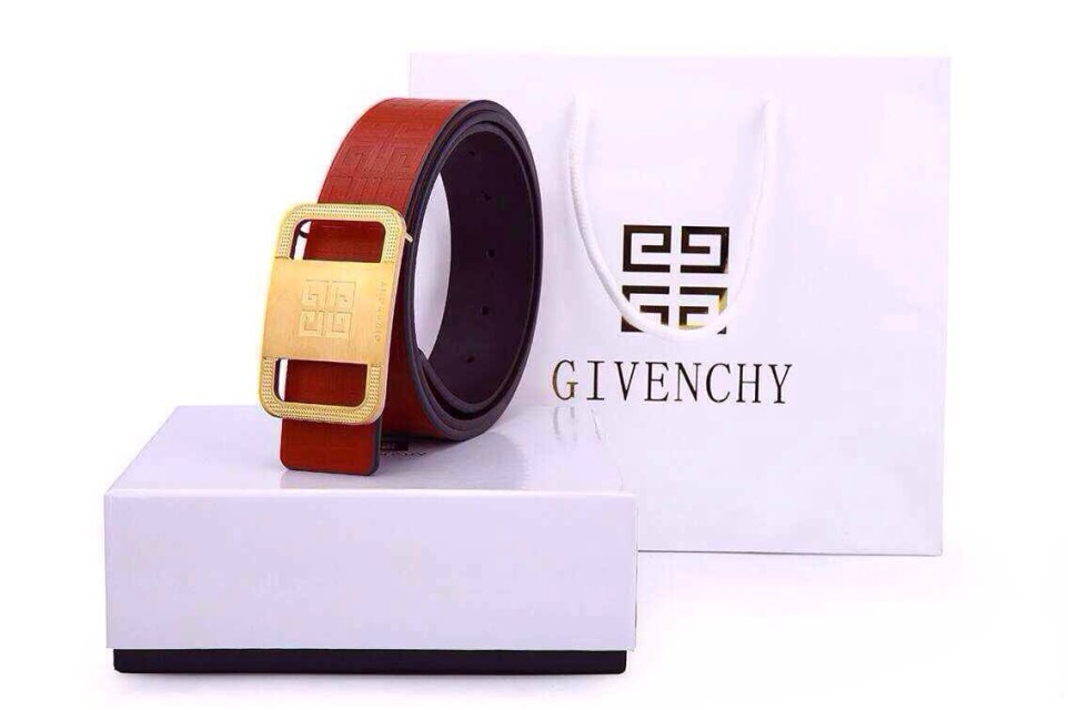 Super Perfect Quality Givenchy Belts(100% Genuine Leather,Reversible Steel Buckle)-011