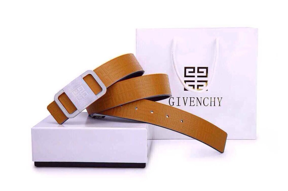 Super Perfect Quality Givenchy Belts(100% Genuine Leather,Reversible Steel Buckle)-012
