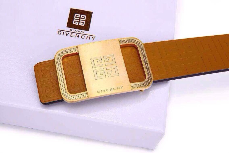 Super Perfect Quality Givenchy Belts(100% Genuine Leather,Reversible Steel Buckle)-013