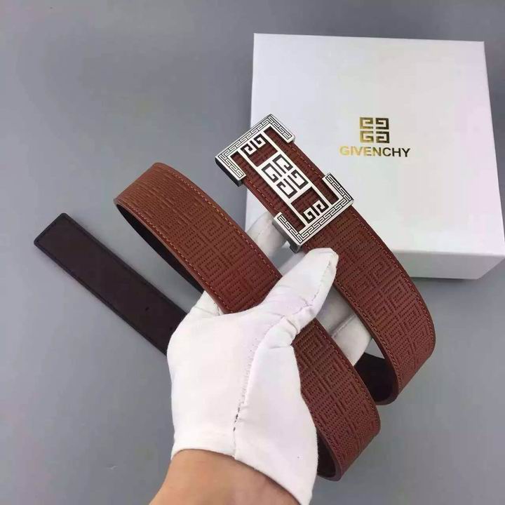 Super Perfect Quality Givenchy Belts(100% Genuine Leather,Reversible Steel Buckle)-032