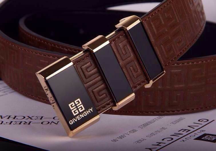 Super Perfect Quality Givenchy Belts(100% Genuine Leather,Reversible Steel Buckle)-086