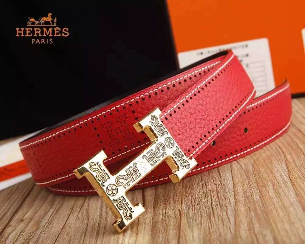 Super Perfect Quality Hermes Belts(100% Genuine Leather,Reversible Steel Buckle)-425