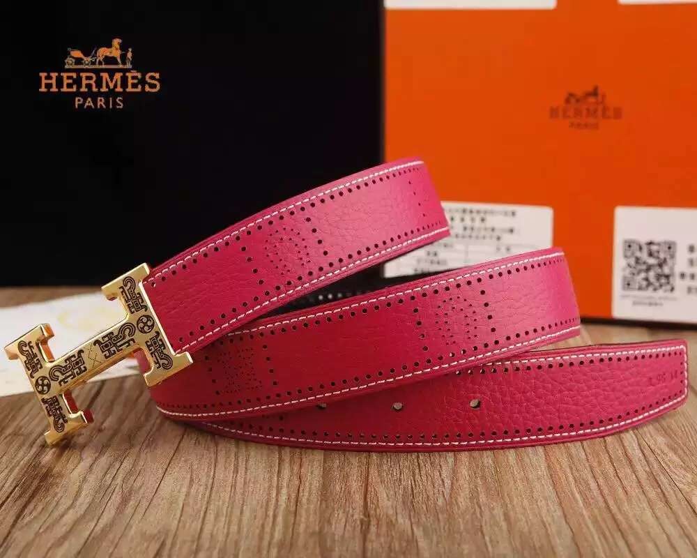 Super Perfect Quality Hermes Belts(100% Genuine Leather,Reversible Steel Buckle)-436