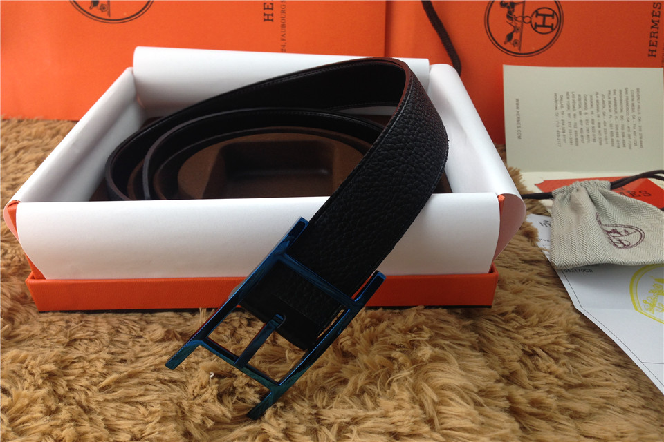 Super Perfect Quality Hermes Belts(100% Genuine Leather,Reversible Steel Buckle)-442