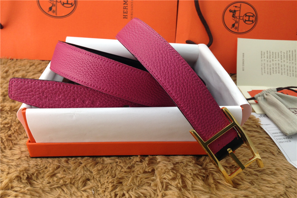Super Perfect Quality Hermes Belts(100% Genuine Leather,Reversible Steel Buckle)-469