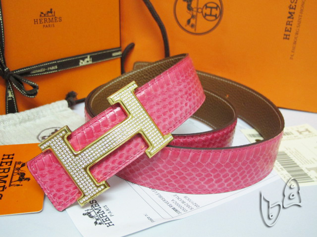 Super Perfect Quality Hermes Belts(100% Genuine Leather,Reversible Steel Buckle)-499