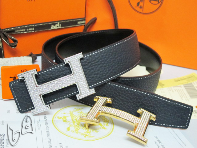 Super Perfect Quality Hermes Belts(100% Genuine Leather,Reversible Steel Buckle)-510